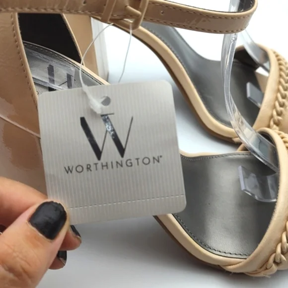 NWT Worthington Heel in Oatmeal 🤎 Size 9 - Picture 7 of 10